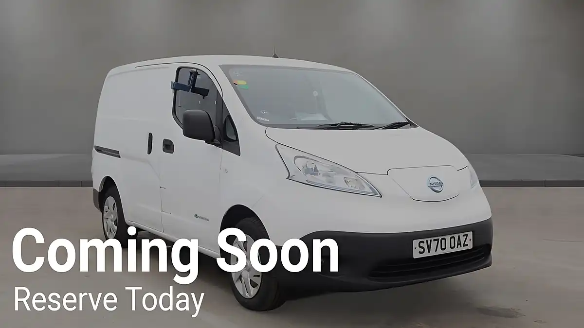 Used 2020 Nissan e-NV200 Acenta White - Front View
