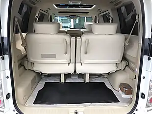 Used 2020 Nissan Elgrand Rider S White - Interior and Exterior details 16