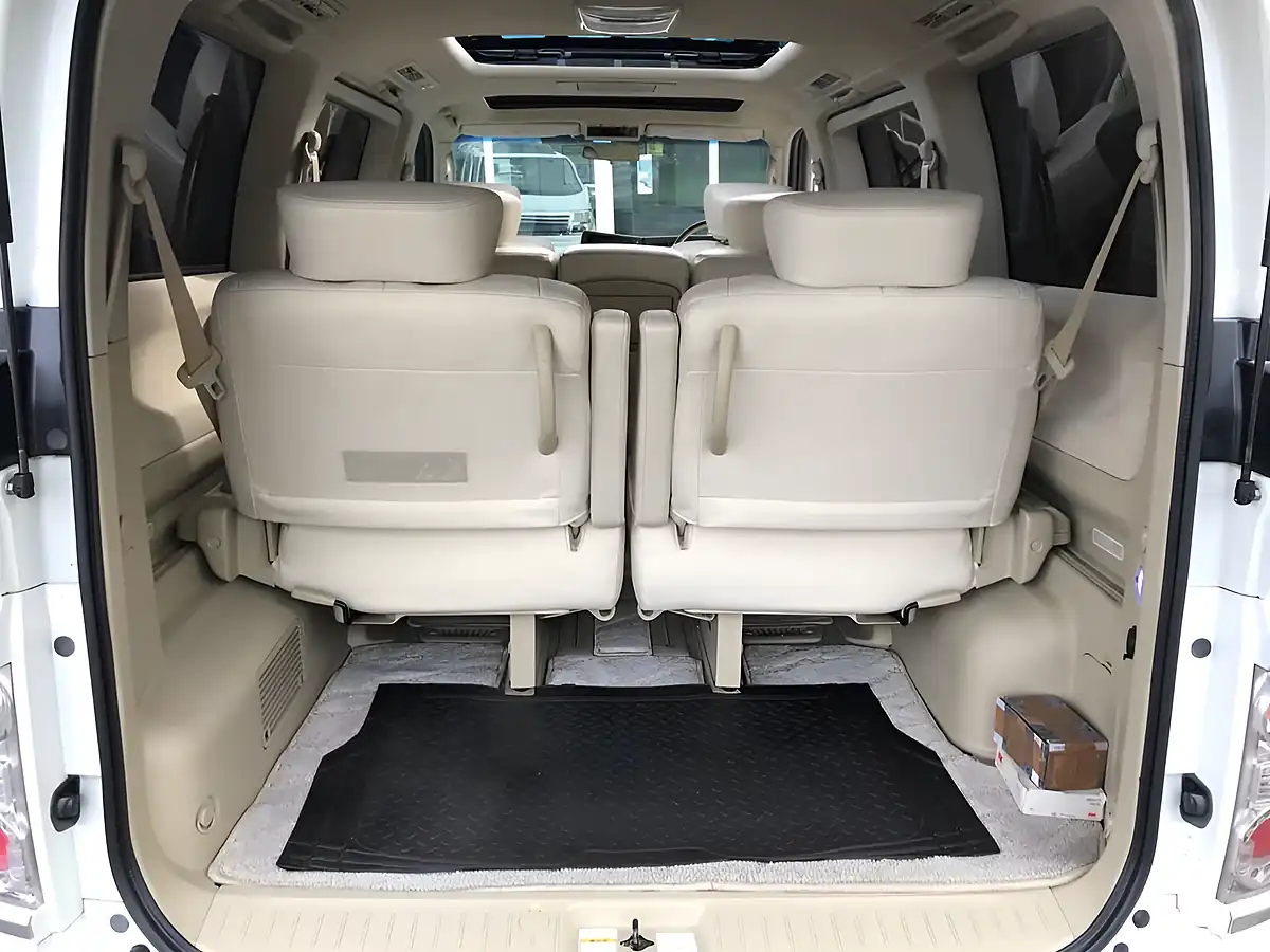Used 2020 Nissan Elgrand Rider S White - Interior and Exterior details 16