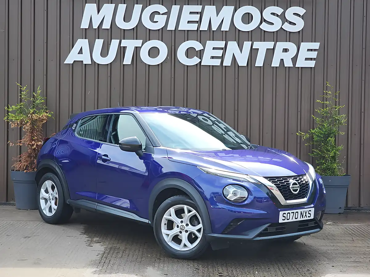 Used 2020 Nissan Juke Acenta Blue - Front View