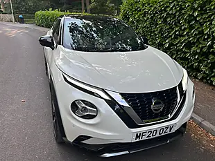 Used 2020 Nissan Juke Tekna+ White - Interior and Exterior details 2