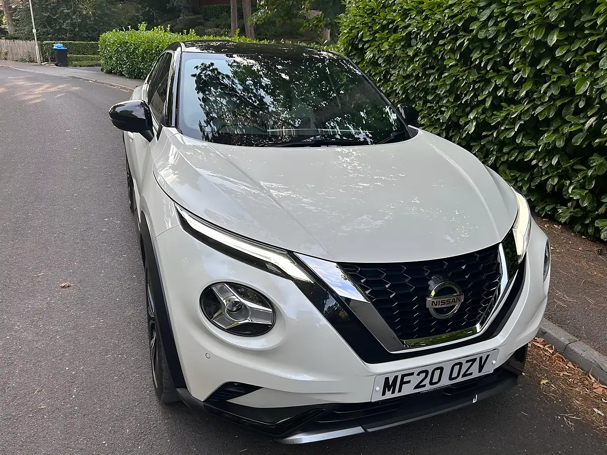 Used 2020 Nissan Juke Tekna+ White - Interior and Exterior details 2