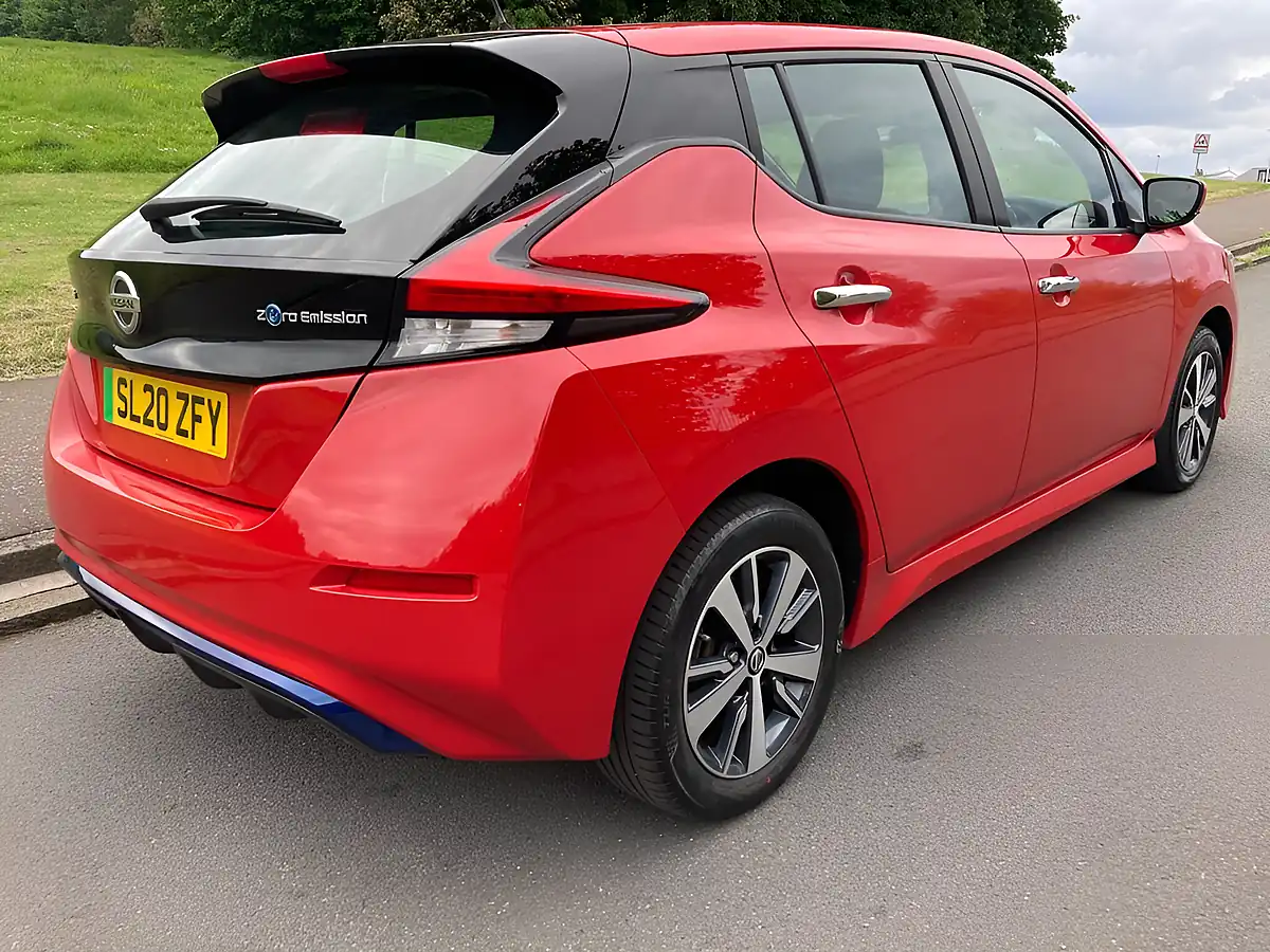 Used 2020 Nissan Leaf Acenta Red - Interior and Exterior details 3