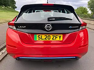 Used 2020 Nissan Leaf Acenta Red - Interior and Exterior details 4