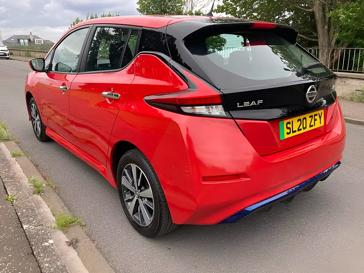 Used 2020 Nissan Leaf Acenta Red - Interior and Exterior details 5