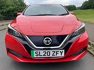 Used 2020 Nissan Leaf Acenta Red - Interior and Exterior details 7