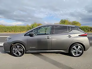 Used 2020 Nissan Leaf Tekna Grey - Interior and Exterior details 8