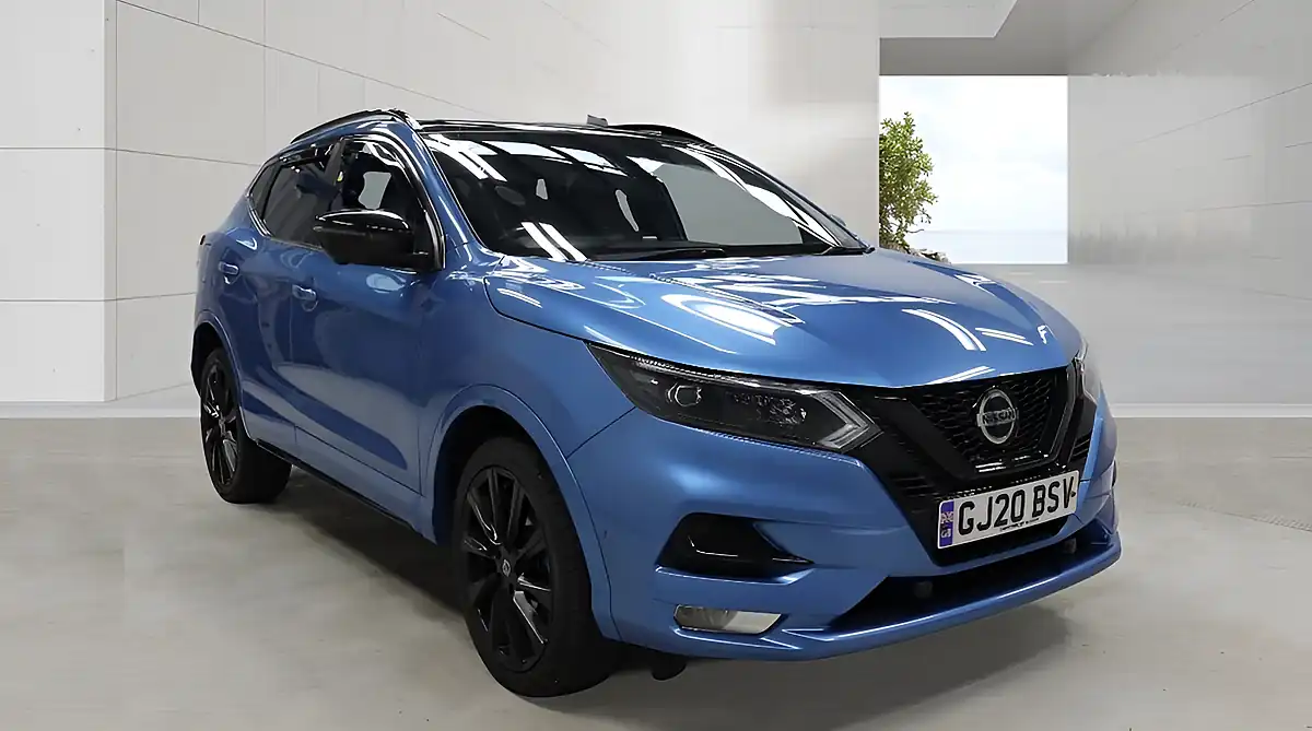 Used 2020 Nissan Qashqai N-Tec Blue - Front View