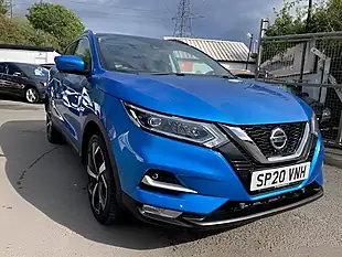 Used 2020 Nissan Qashqai Tekna Blue - Interior and Exterior details 3
