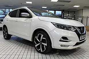 Used 2020 Nissan Qashqai Tekna+ Storm White - Interior and Exterior details 10