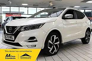 Used 2020 Nissan Qashqai Tekna+ Storm White - Interior and Exterior details 3