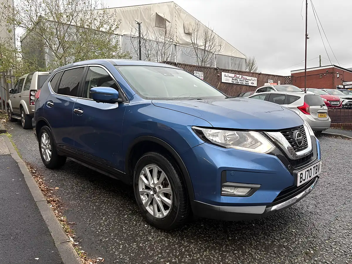 Used 2020 Nissan X-Trail Acenta Premium Blue - Front View