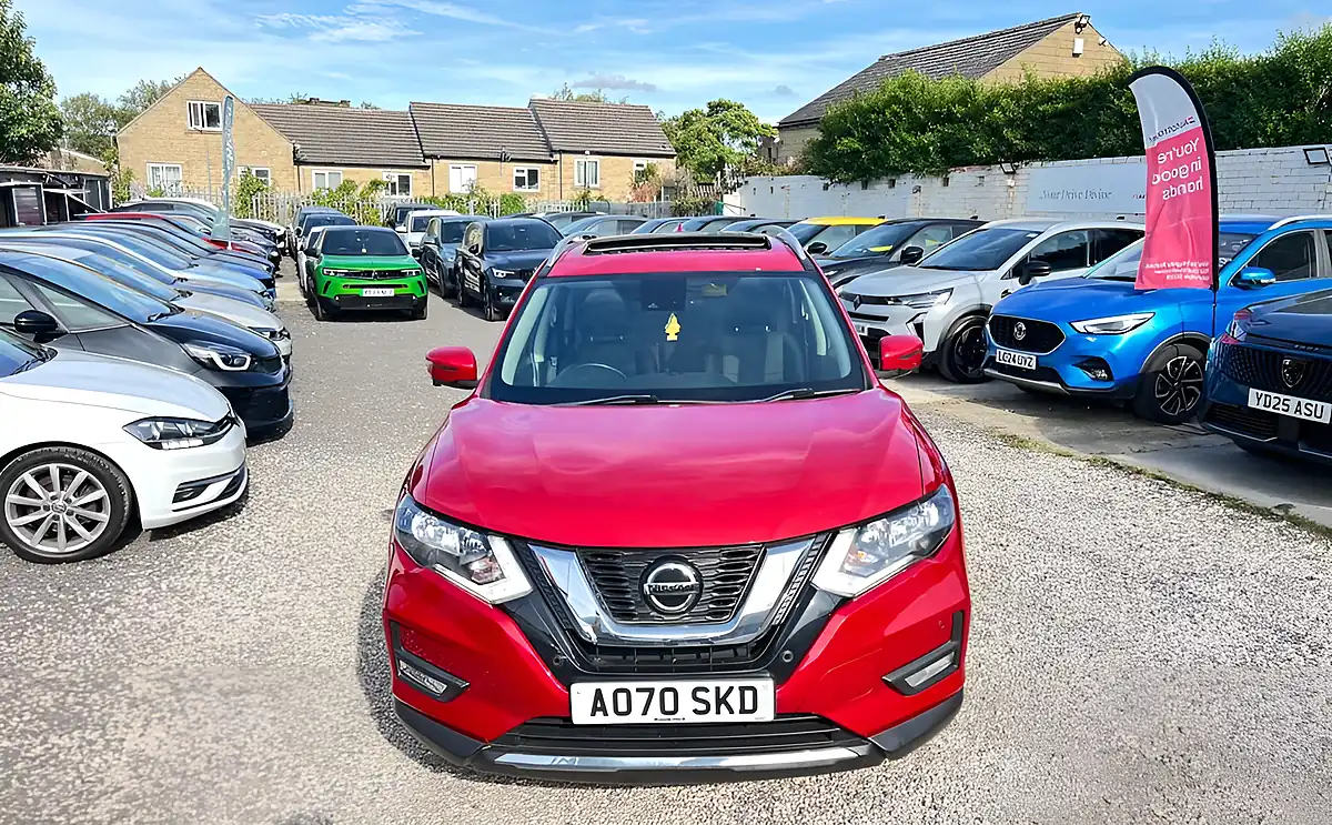 Used 2020 Nissan X-Trail N-Connecta Red - Interior and Exterior details 2