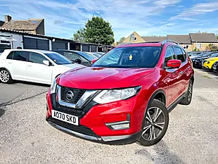 Used 2020 Nissan X-Trail N-Connecta Red - Interior and Exterior details 8
