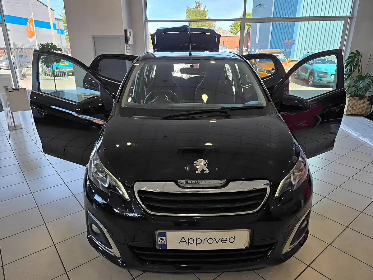 Used 2020 Peugeot 108 Allure Black - Interior and Exterior details 2