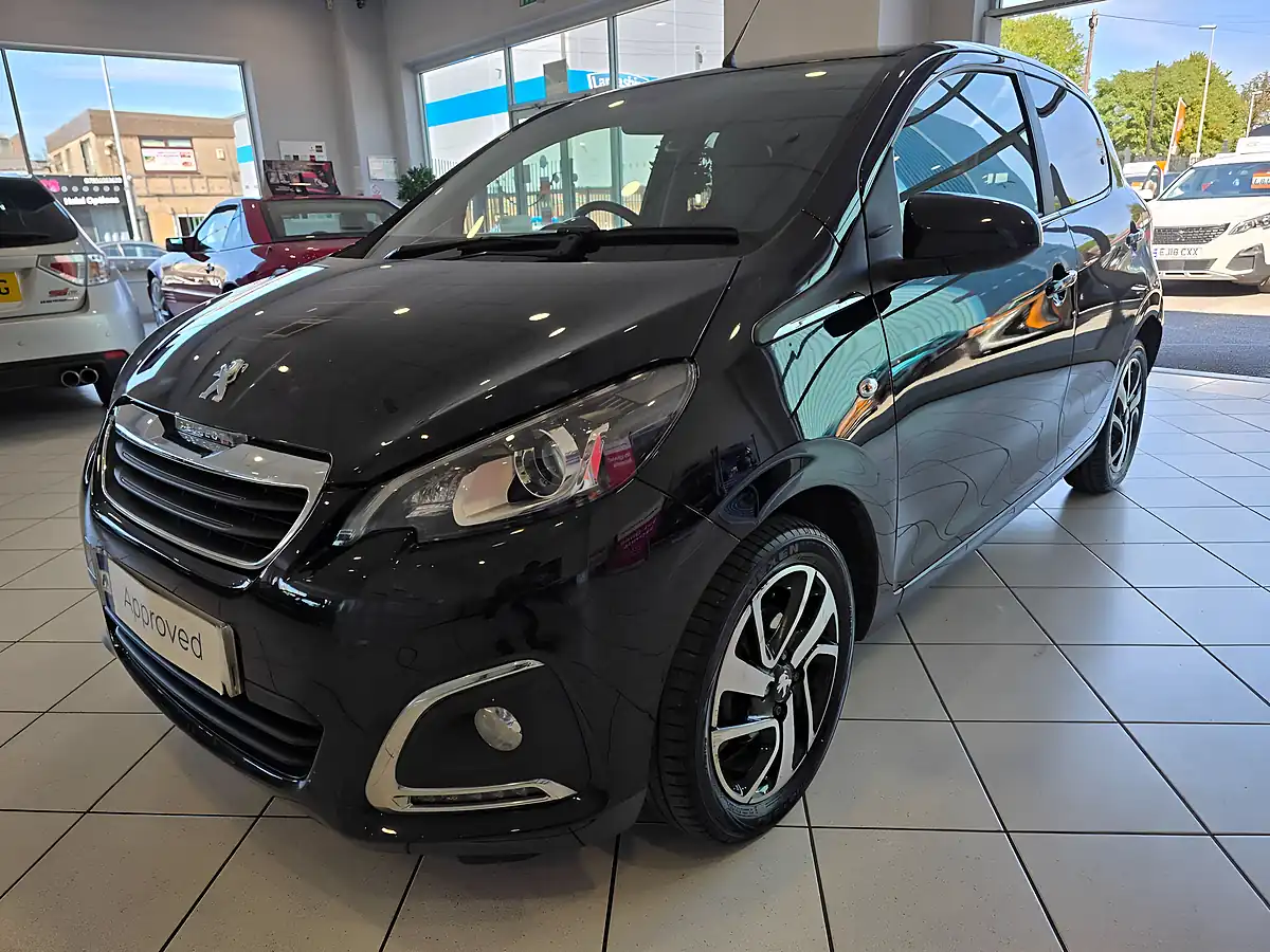 Used 2020 Peugeot 108 Allure Black - Interior and Exterior details 3