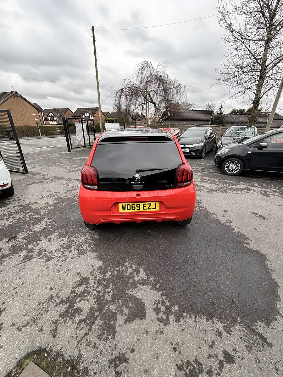 Used 2020 Peugeot 108 Allure Red - Interior and Exterior details 6