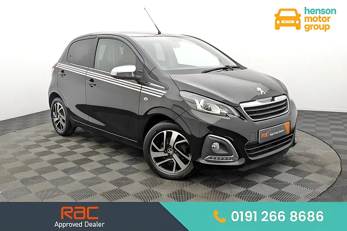 Used 2020 Peugeot 108 Collection Black - Front View