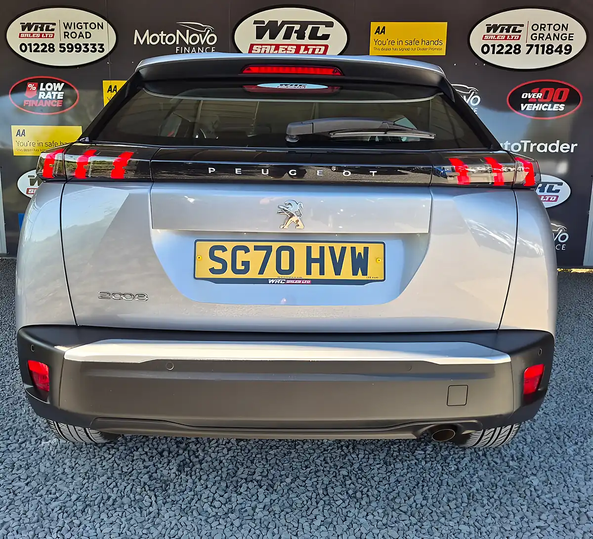 Used 2020 Peugeot 2008 Active Grey - Interior and Exterior details 8