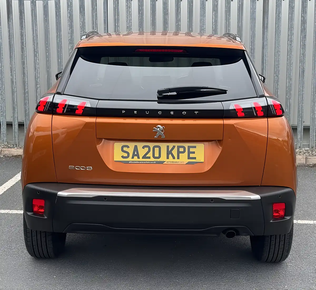 Used 2020 Peugeot 2008 Allure Orange - Interior and Exterior details 6