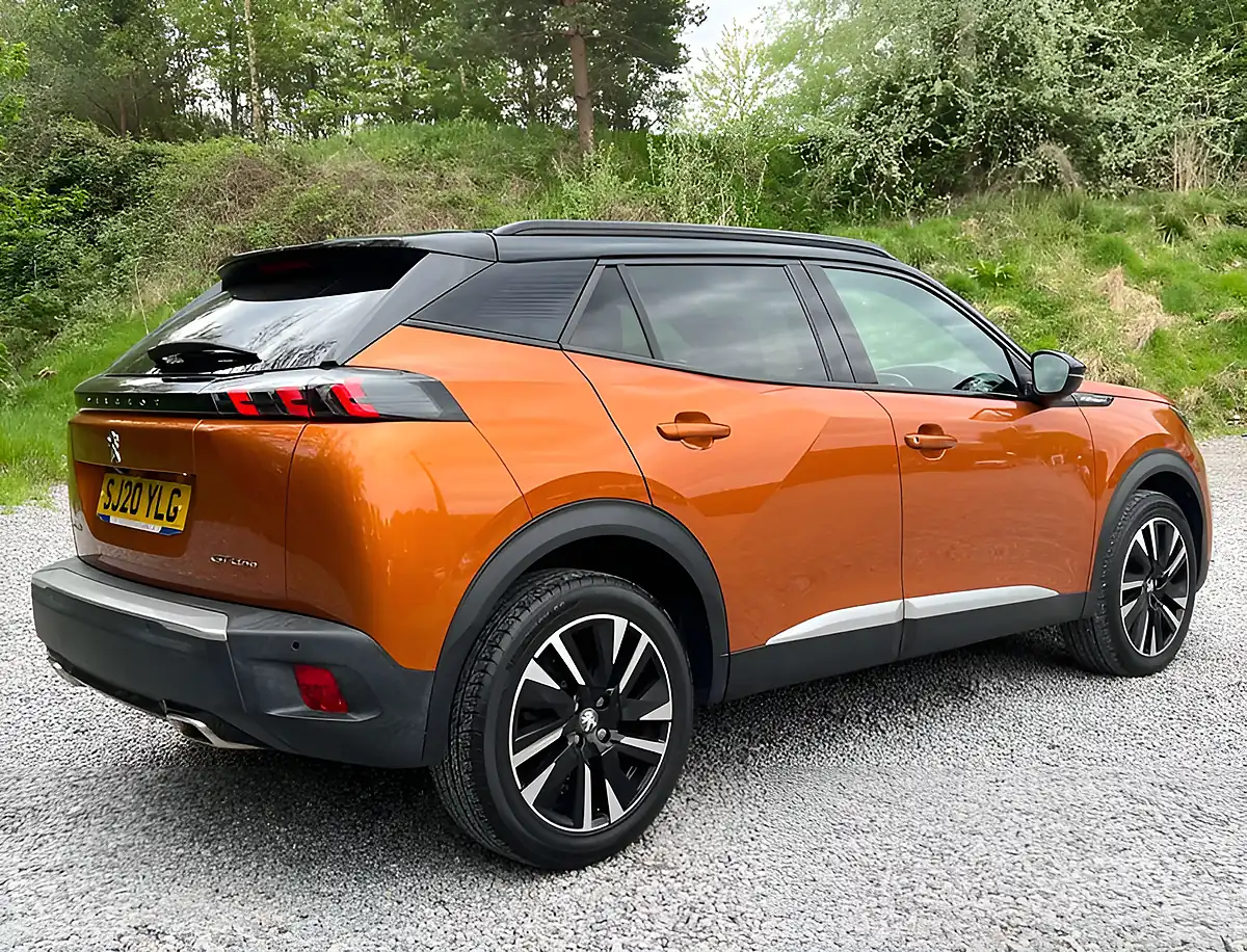 Used 2020 Peugeot 2008 GT Line Orange Fusion - Interior and Exterior details 3