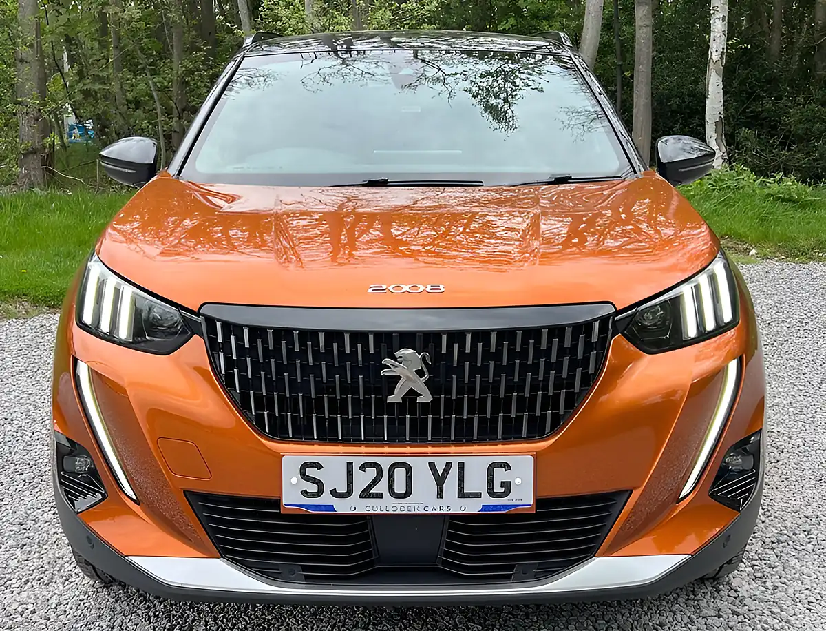Used 2020 Peugeot 2008 GT Line Orange Fusion - Interior and Exterior details 8