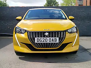 Used 2020 Peugeot 208 Active Yellow - Interior and Exterior details 11