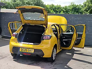 Used 2020 Peugeot 208 Active Yellow - Interior and Exterior details 12