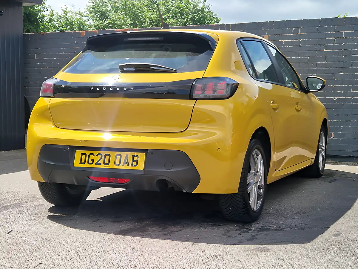 Used 2020 Peugeot 208 Active Yellow - Interior and Exterior details 13