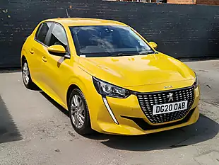 Used 2020 Peugeot 208 Active Yellow - Interior and Exterior details 3