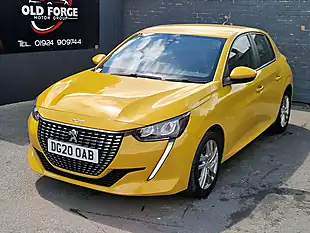 Used 2020 Peugeot 208 Active Yellow - Interior and Exterior details 5