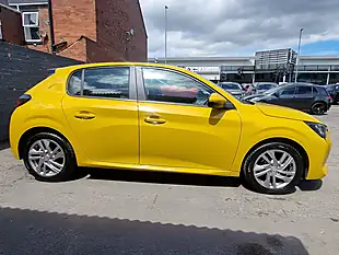 Used 2020 Peugeot 208 Active Yellow - Interior and Exterior details 7