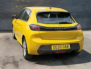 Used 2020 Peugeot 208 Active Yellow - Interior and Exterior details 8