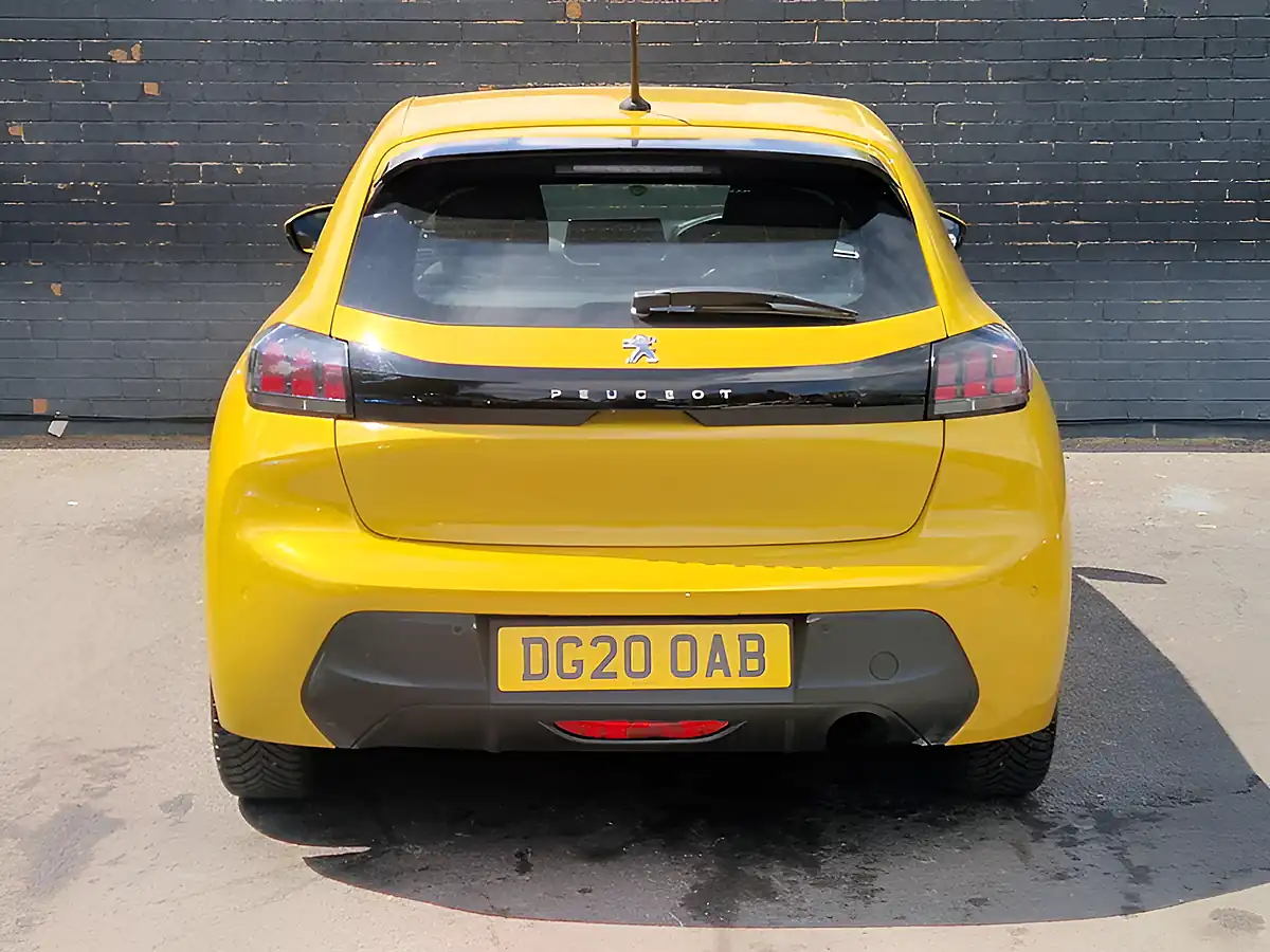 Used 2020 Peugeot 208 Active Yellow - Interior and Exterior details 9