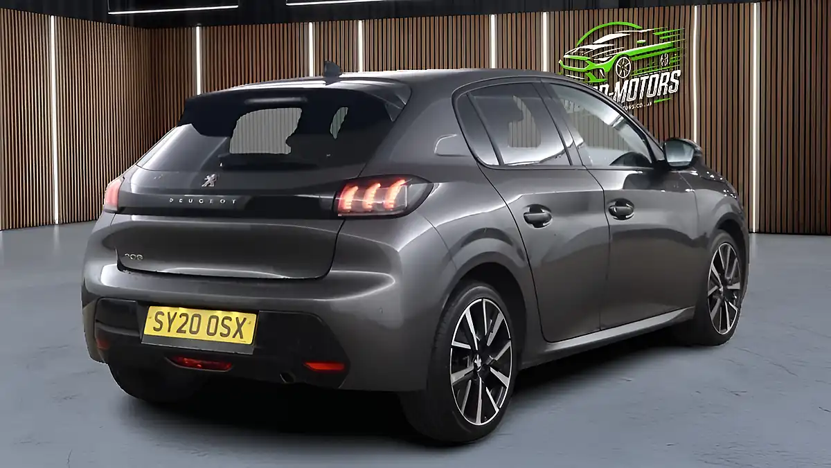 Used 2020 Peugeot 208 Allure Grey - Interior and Exterior details 8