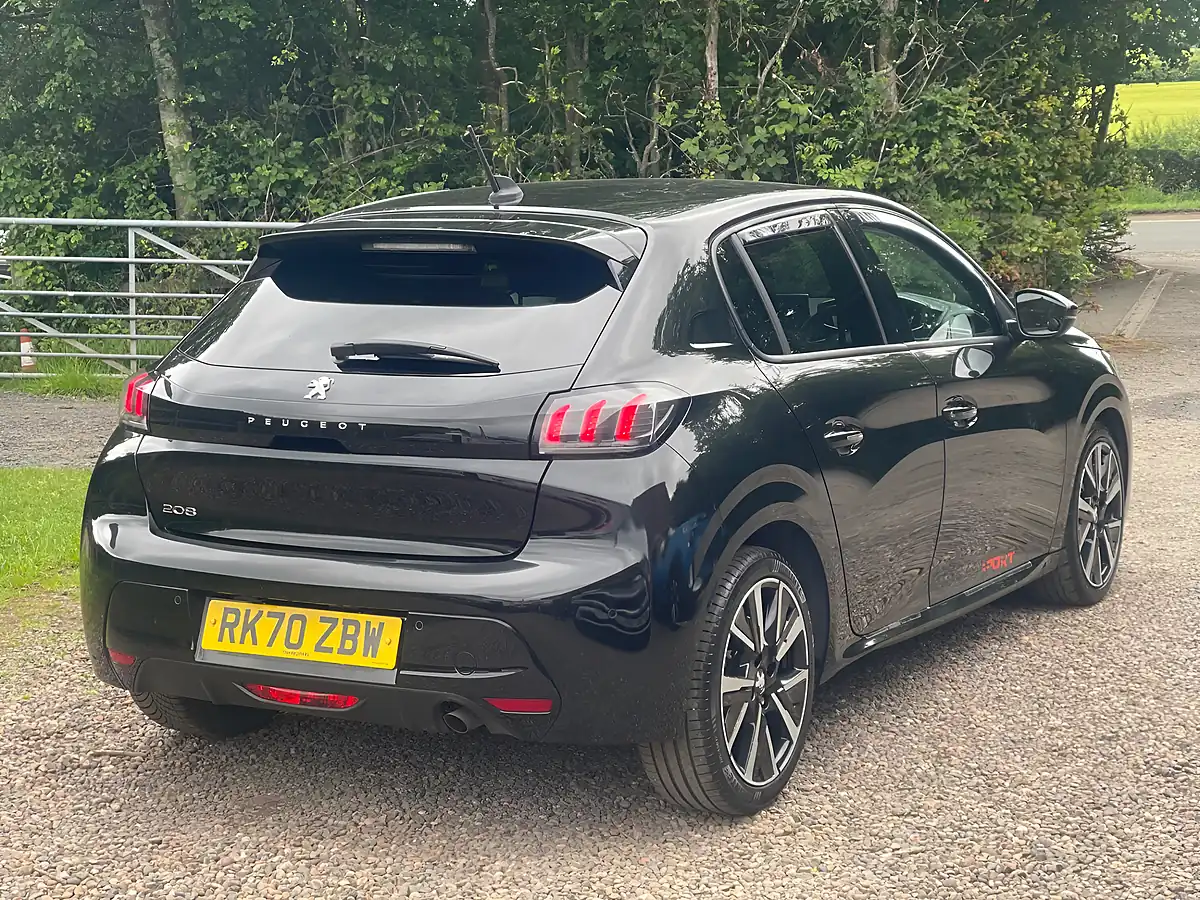 Used 2020 Peugeot 208 Allure Premium Black - Interior and Exterior details 5