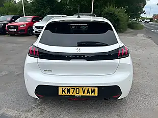 Used 2020 Peugeot 208 Allure Premium White - Interior and Exterior details 3