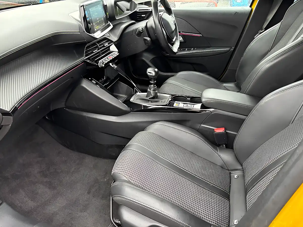 Used 2020 Peugeot 208 GT Line Yellow - Interior and Exterior details 16