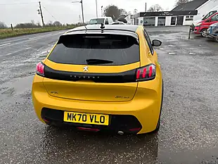Used 2020 Peugeot 208 GT Line Yellow - Interior and Exterior details 4