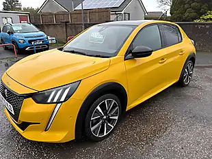 Used 2020 Peugeot 208 GT Line Yellow - Interior and Exterior details 8