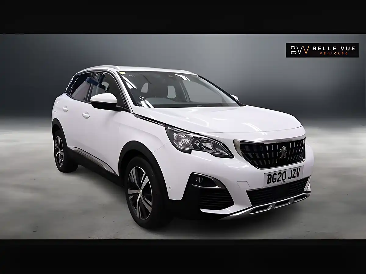 Used 2020 Peugeot 3008 Allure Pearlescent White - Front View