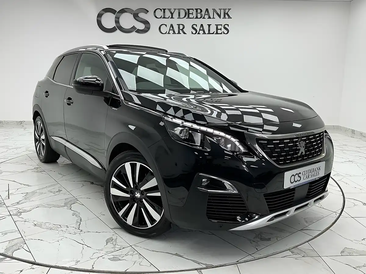 Used 2020 Peugeot 3008 GT Black - Front View