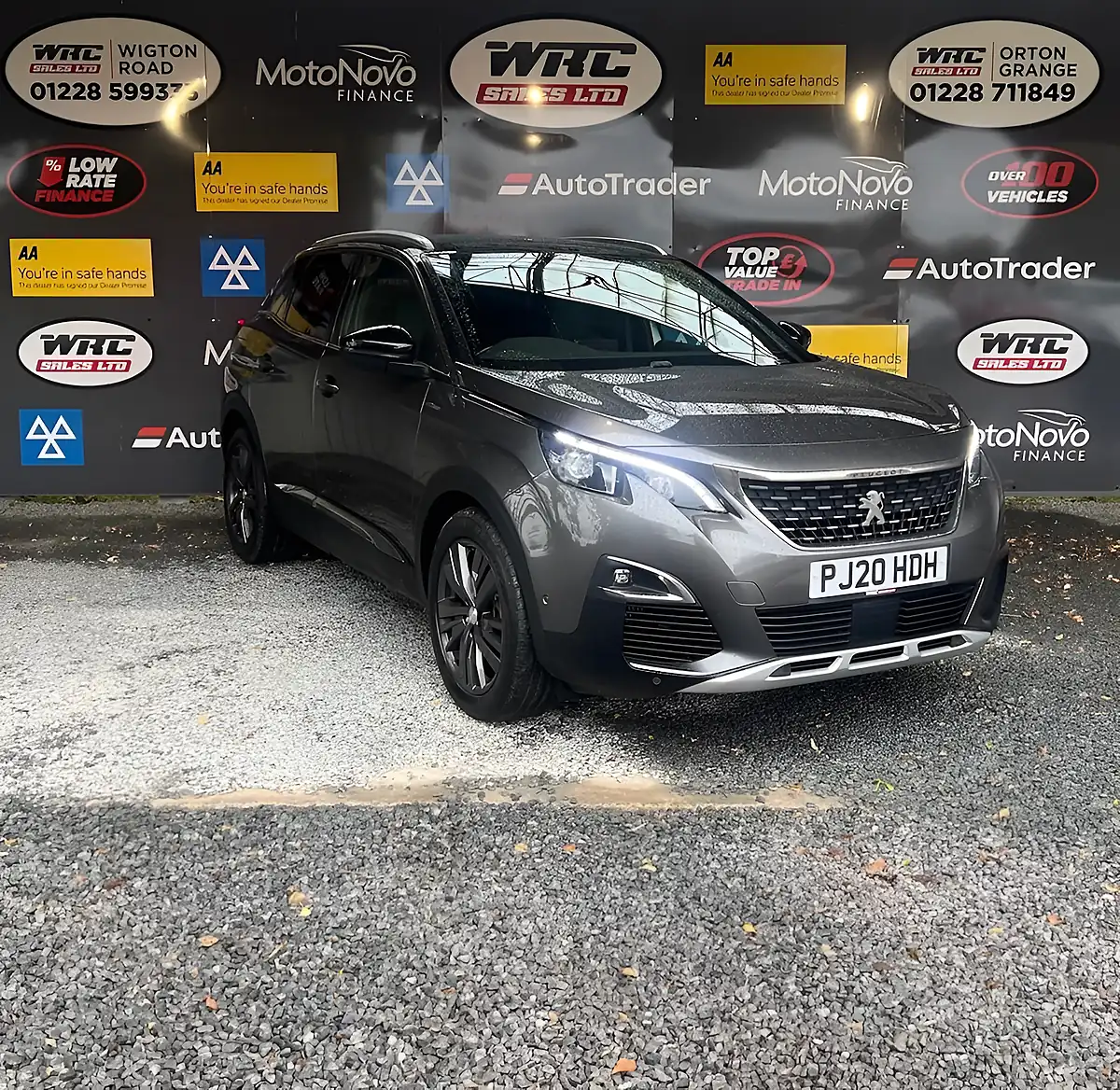 Used 2020 Peugeot 3008 GT Line Grey - Interior and Exterior details 4