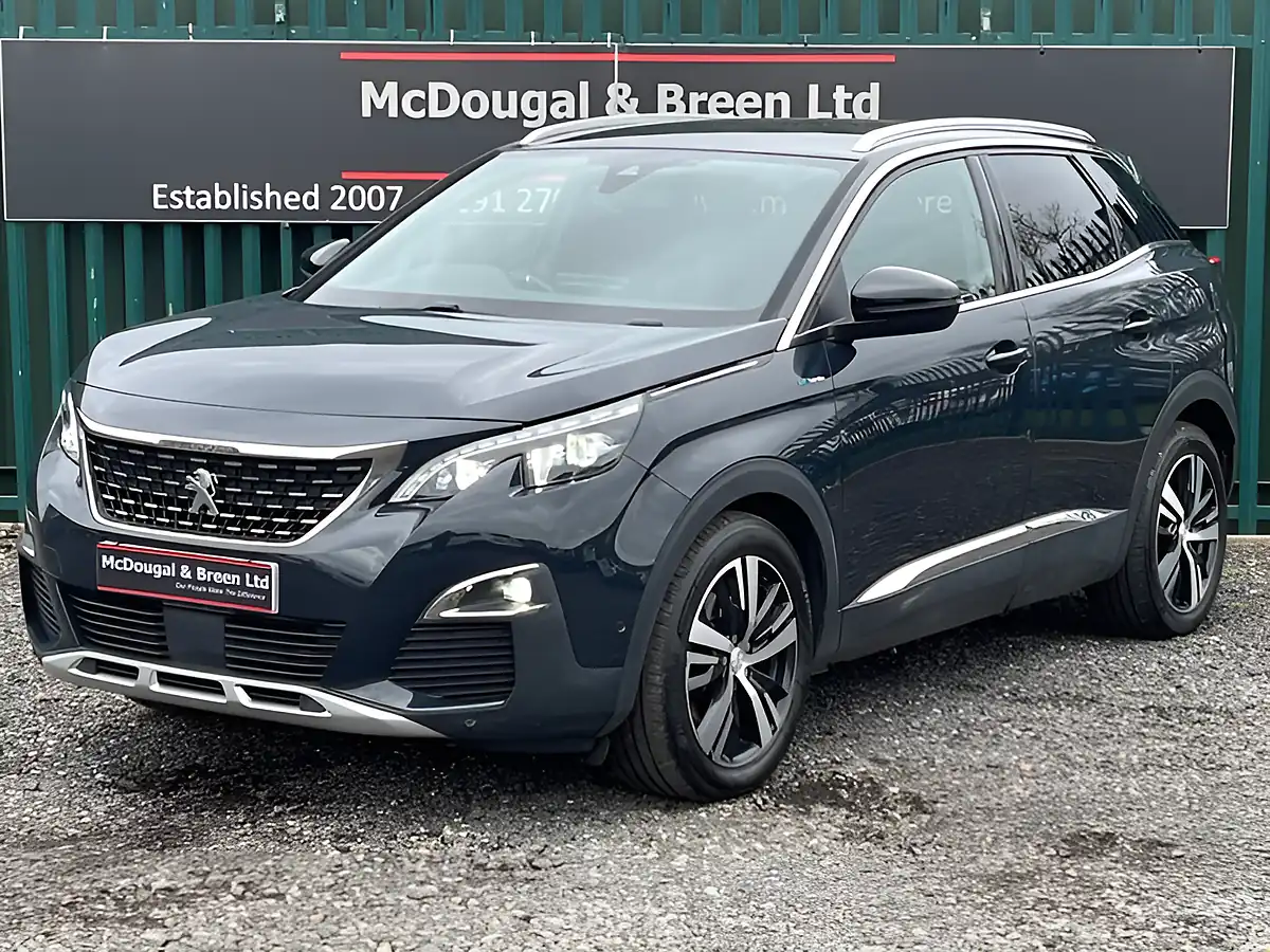 Used 2020 Peugeot 3008 GT Line Grey - Front View