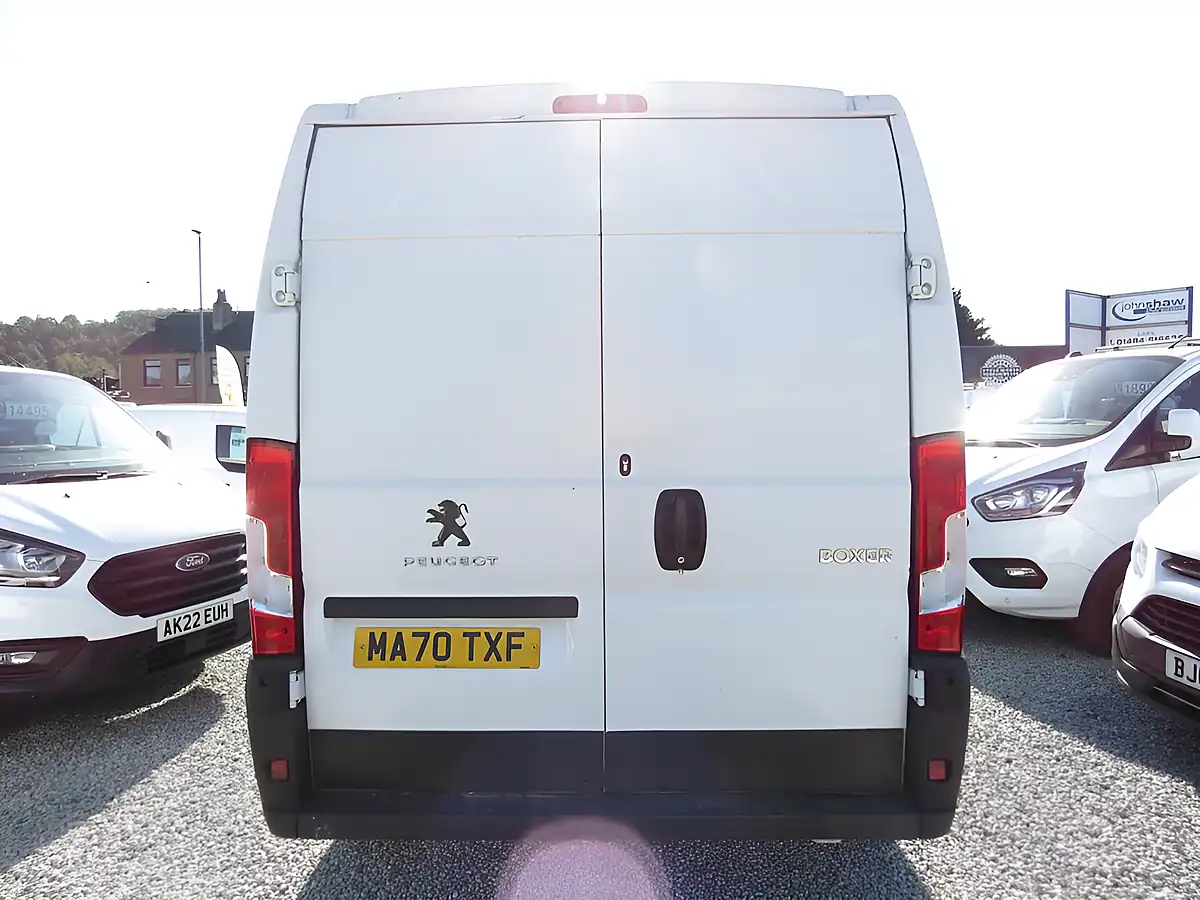 Used 2020 Peugeot Boxer S Panel Van White - Interior and Exterior details 9