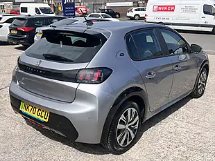 Used 2020 Peugeot E-208 Active Artense Grey Met - Interior and Exterior details 6