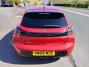 Used 2020 Peugeot E-208 Allure Red - Interior and Exterior details 6