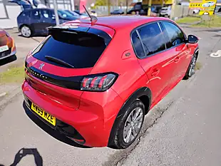 Used 2020 Peugeot E-208 Allure Red - Interior and Exterior details 7