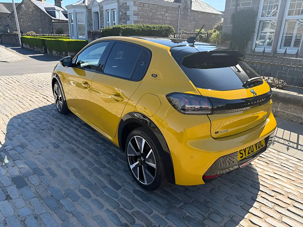 Used 2020 Peugeot E-208 GT Line Yellow - Interior and Exterior details 15