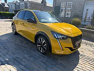 Used 2020 Peugeot E-208 GT Line Yellow - Interior and Exterior details 6